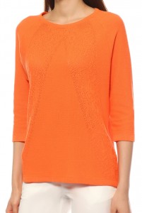 Джемпер л0939 оранжевый