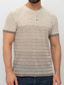 Джемпер короткий рукав 2414 лен