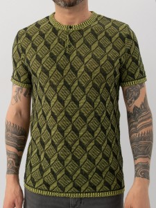 Джемпер короткий рукав 1681 серый 3