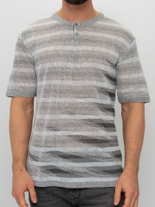 Джемпер короткий рукав 2416 графит