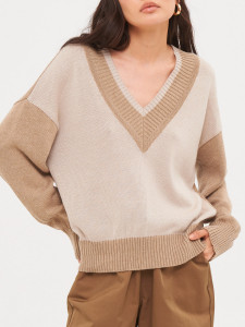 Джемпер л1357 бежевый