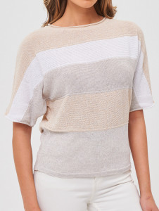 Джемпер короткий рукав л0711 аэлита