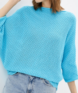 Джемпер л0974 бирюза 2