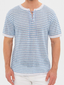 Джемпер короткий рукав 2467 бриз