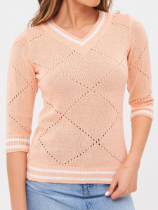 Джемпер л0953 абрикос