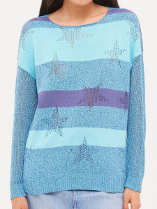 Джемпер л0985 бирюза