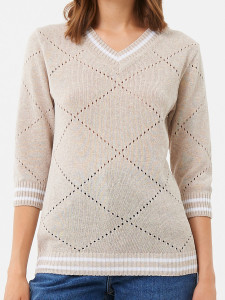 Джемпер л20953 лен