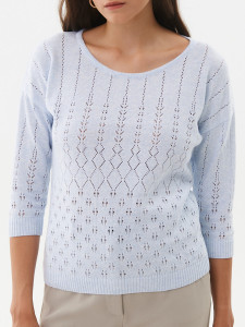 Джемпер л1104 небесный