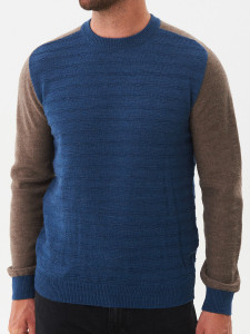 Джемпер 22220 джинсовый