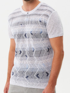 Джемпер короткий рукав 1963 серый 2