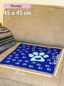 Плед 45х45 п001 василек