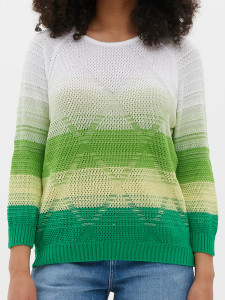 Джемпер л1345 зеленый