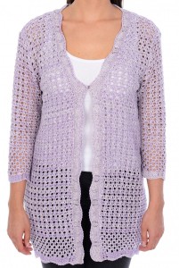 Кардиган л0435 сирень 1