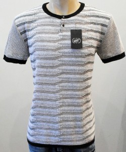 Джемпер короткий рукав 1973 серый 2