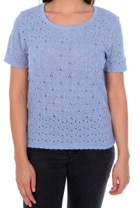 Джемпер короткий рукав л0560 джинс 1