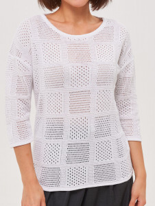 Джемпер л0991 белый 1