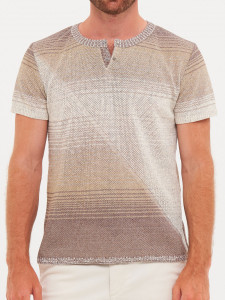 Джемпер короткий рукав 2128 лен 1