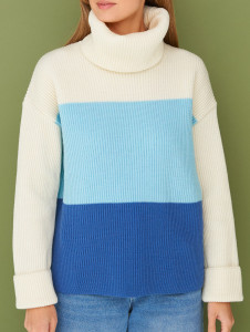 Джемпер высокое горло л41175 зима