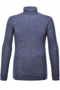 Джемпер высокое горло 22259 джинс 2