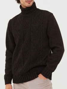 Джемпер высокое горло 22266 амулет