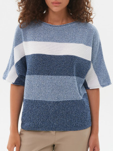 Джемпер короткий рукав л0711 джинс 4