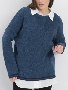 Джемпер л41183 джинс