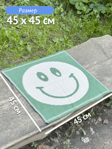 Плед 45х45 п012 зеленый