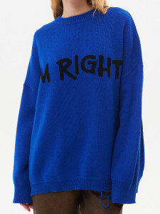 Джемпер л21396 василек