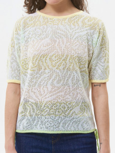 Джемпер короткий рукав л21233 лето