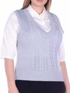 Жилет л0416 серый 1