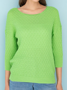 Джемпер короткий рукав л1253 яблоко