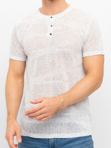 Джемпер короткий рукав 2317 туман