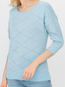 Джемпер л21005 голубой