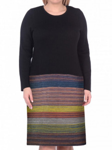 Платье л0374 терракот