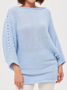 Джемпер л1010 голубой 1