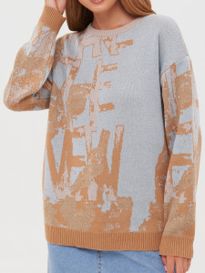 Джемпер л1363 бежевый