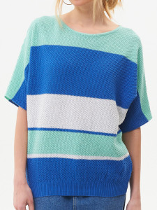 Джемпер короткий рукав л21406 лагуна