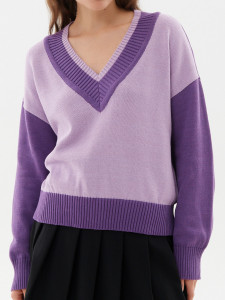 Джемпер л1357 сиреневый