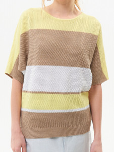 Джемпер короткий рукав л21406 сахара