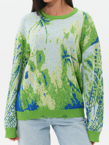 Джемпер л1412 зеленый