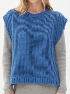 Жилет л21158 джинс