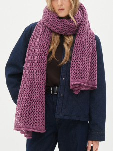 Шарф а1481 сирень