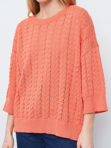 Джемпер л21327 коралл
