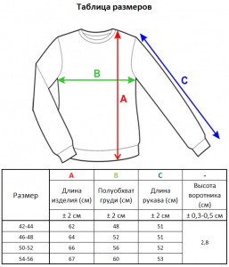 Джемпер л1429 синий