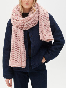 Шарф а1481 розовый