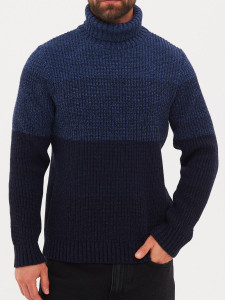 Джемпер высокое горло 2477 джинс