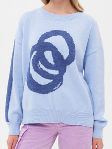 Джемпер л1374 небо