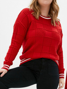 Джемпер л1066 красный