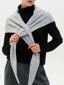 Шарф (косынка) а1452 туман