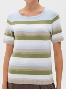 Джемпер короткий рукав л1485 бежевый